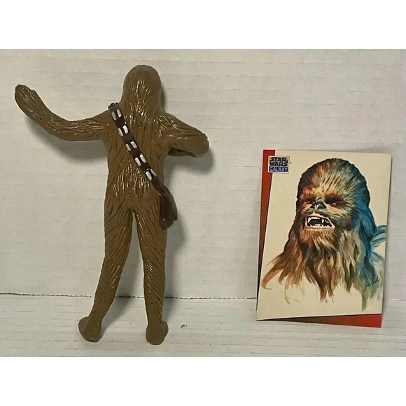 Star Wars Bendems Limited Edition Chewbacca with Collector Card See Description - Picture 4 of 8